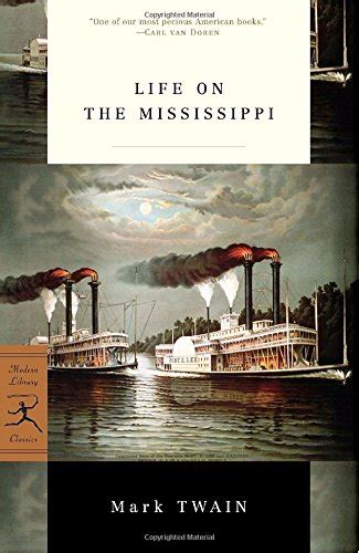Life on the Mississippi Modern Library Classics