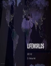 Lifeworlds Kindle Editon