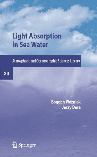 Light Absorption and Absorbents in Sea Waters 1st Edition Doc