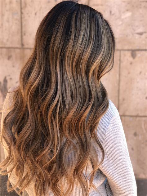 Light Brown Balayage: