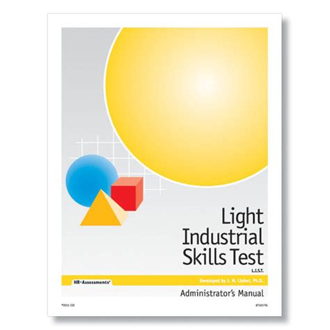 Light Industrial Skills Analysis Test Sample Ebook Kindle Editon