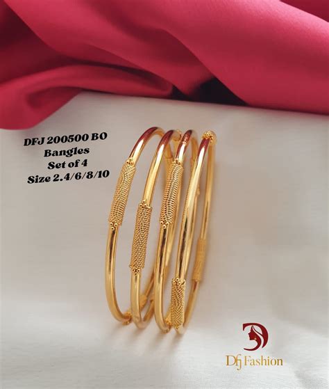 Light Weight Gold Bangle Design Catalogue
