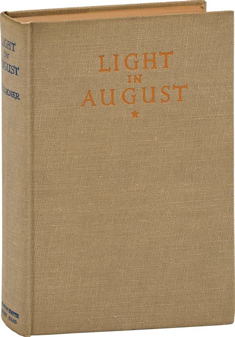 Light in August 1st Edition Doc