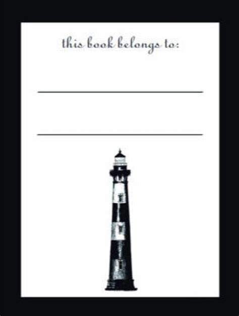 Lighthouse Bookplate Epub