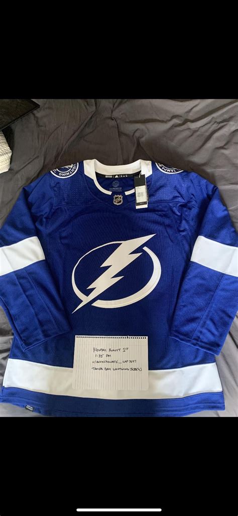 Lightning Jerseys Through the Years