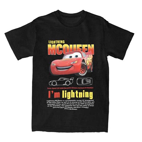 Lightning McQueen T-Shirts: A Style That's Made to Last