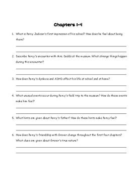 Lightning Thief Study Guide Answers Epub