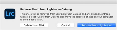 Lightroom How To Delete Some Photos From Catalog