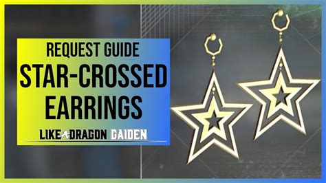 Like a Dragon: Gaiden - Star-Crossed Earrings: Adornments of Destiny and Tribulation