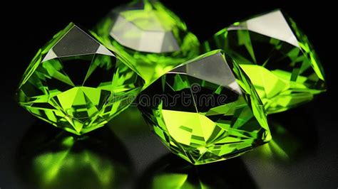 Lime Green Gemstones: A Radiant Array of Allure and Versatility