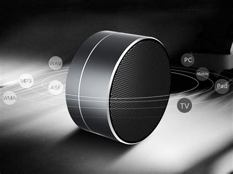 LinDon Tech Portable Wireless Bluetooth Speaker Reader