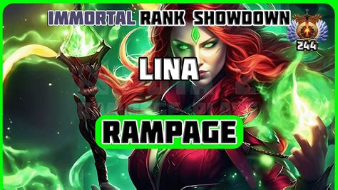 Lina Dota2: The Blazing Mage