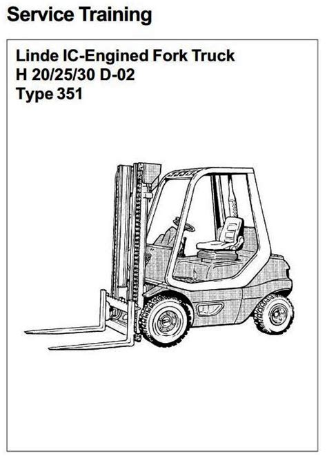 Linde Forklift Service Manual H30d Ebook Reader