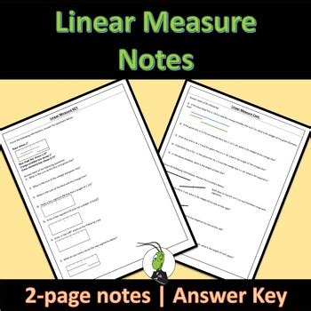 Linear Measure And Intervension Answers Doc