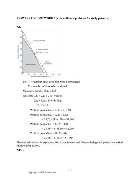 Linear Programming Homework Solutions Doc