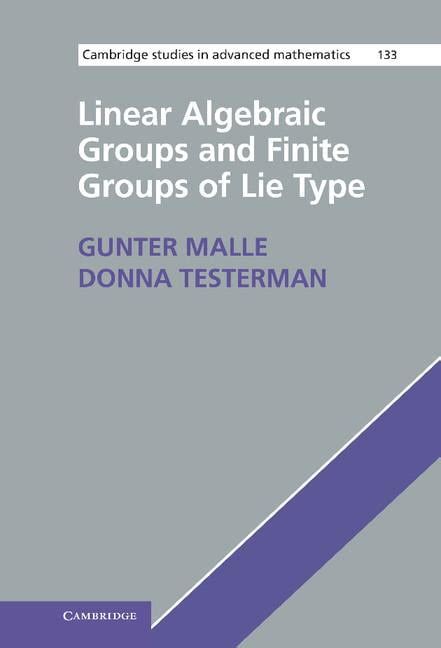 Linear Representations of Finite Groups Corrected 5th Printing Doc