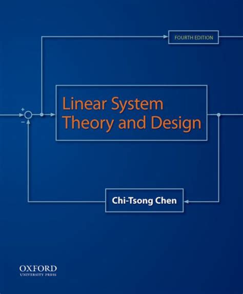 Linear System Theory Ct Chen Ebook Kindle Editon