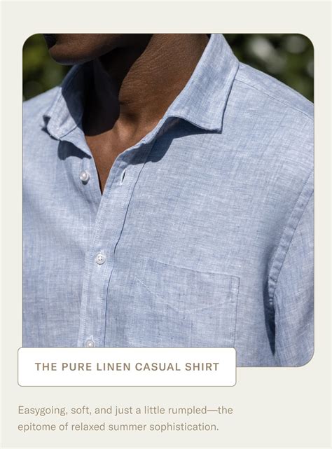 Linen Collared Shirts: The Epitome of Summer Style