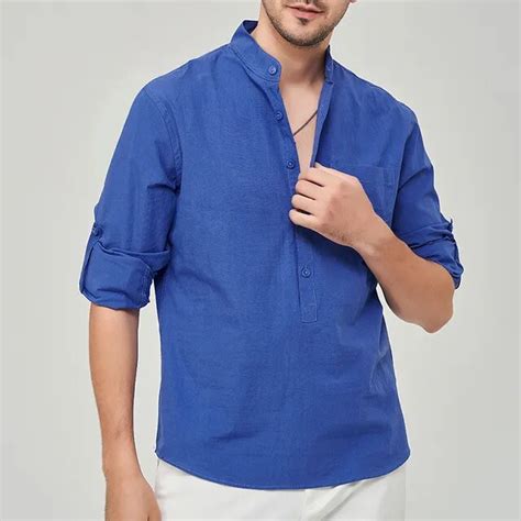 Linen Henley Shirt: The Epitome of Comfort, Style, and Versatility