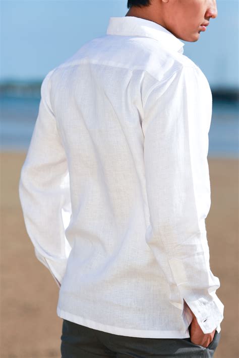 Linen Long Sleeve Shirts for Men: A Timeless and Versatile Wardrobe Essential