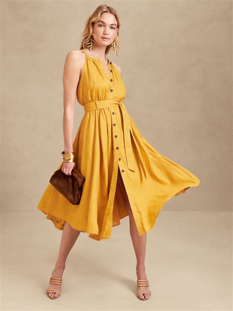 Linen Midi Dress: Timeless Summer Essential for Every Wardrobe