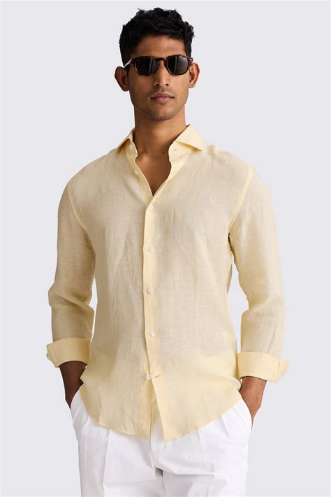 Linen Shirt Yellow: A Guide to Styling the Perfect Summer Staple