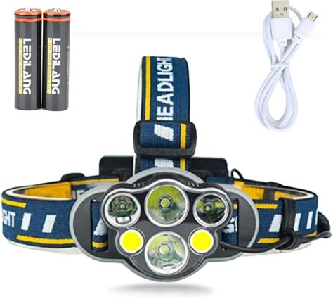 LingsFire Headlamp Headlight Function Rechargeable Kindle Editon