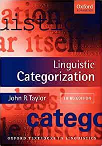 Linguistic Categorization Oxford Textbooks in Linguistics Kindle Editon