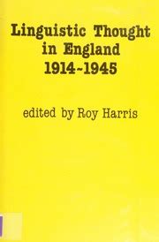 Linguistic Thought in England Epub