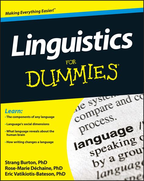 Linguistics For Dummies Epub