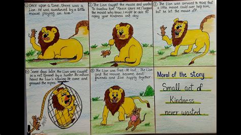 Lion And The Mouse Story Sequence Pictures Ebook Kindle Editon