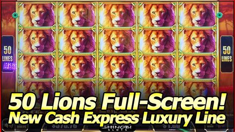 Lion slot machines