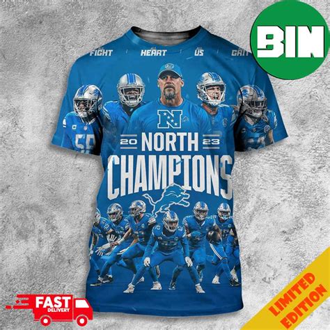 Lions NFC North Champions Shirt: A Symbol of Victory and Pride