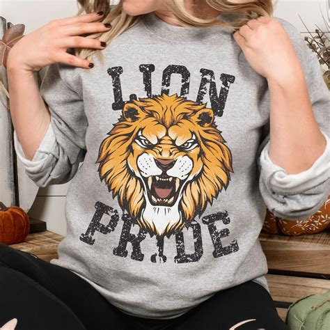 Lions Sweatshirt Women's: The Purr-fect Fashion Statement for the Wild at Heart