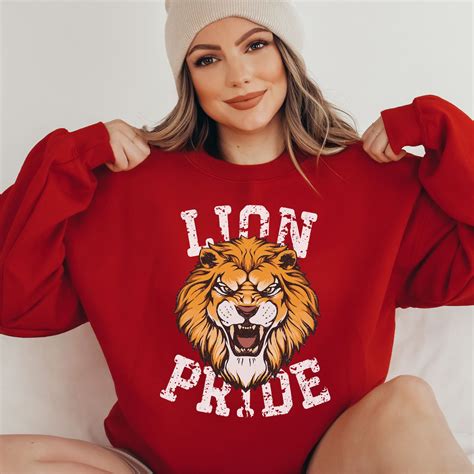 Lions Women's Sweatshirt: The Perfect Way to Show Your Pride