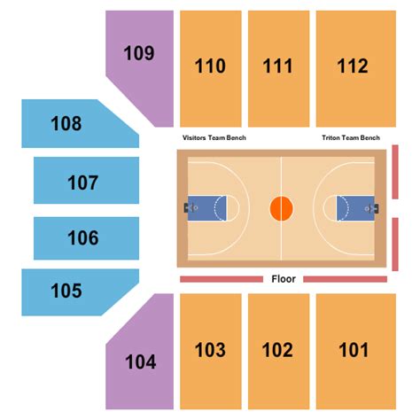 Liontree Arena Seating Chart