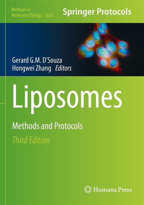 Liposomes: Methods and Protocols PDF