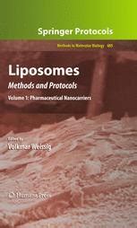 Liposomes: Methods and Protocols, Vol. 1 Pharmaceutical Nanocarriers Epub