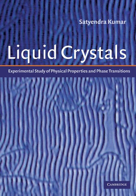 Liquid Crystals Experimental Study of Physical Properties and Phase Transitions Epub