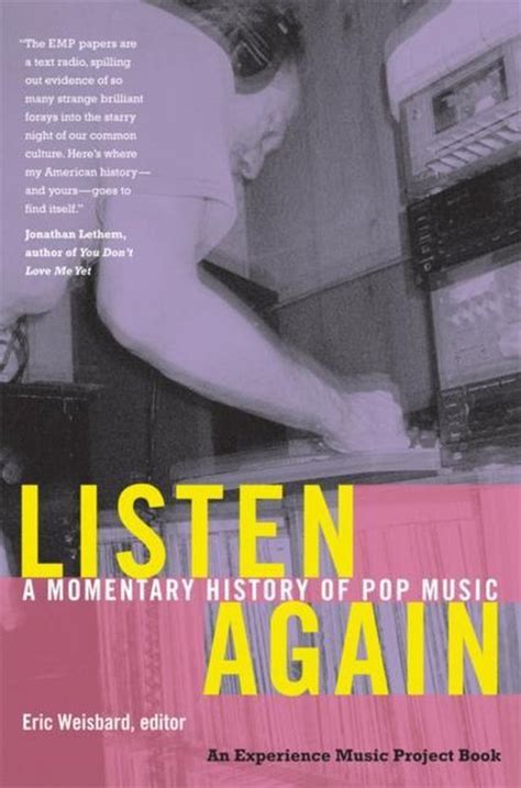 Listen Again A Momentary History of Pop Music Epub