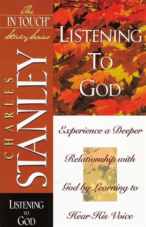 Listening To God The in Touch Study Series Epub