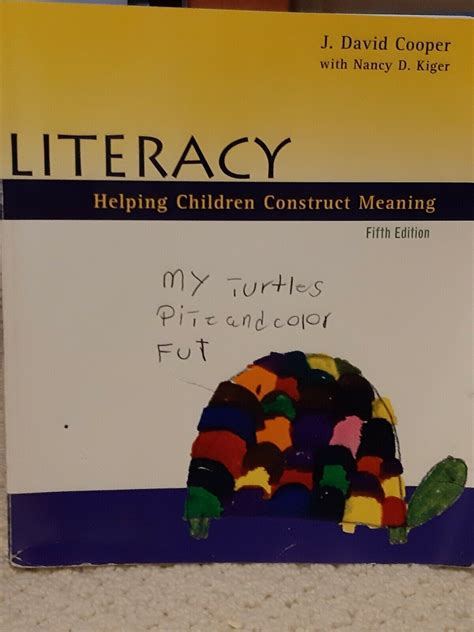 Literacy Helping Students Construct Meaning Reader
