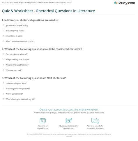 Literary And Rhetorical Test Answer Key Epub