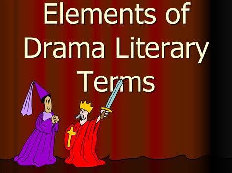 Literary Terms in Drama Epub