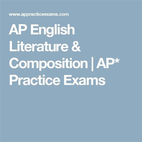 Literature Ap Practice Exam With Answers Free Ebook Reader