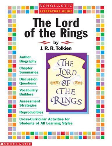 Literature Guide Lord of the Rings Scholastic Literature Guide Reader