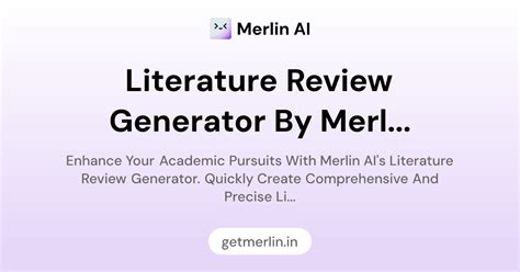 Literature Review Generator AI: A Powerhouse for 10,000+ Instant Insights