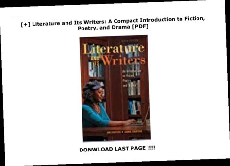 Literature and its writers Ebook PDF