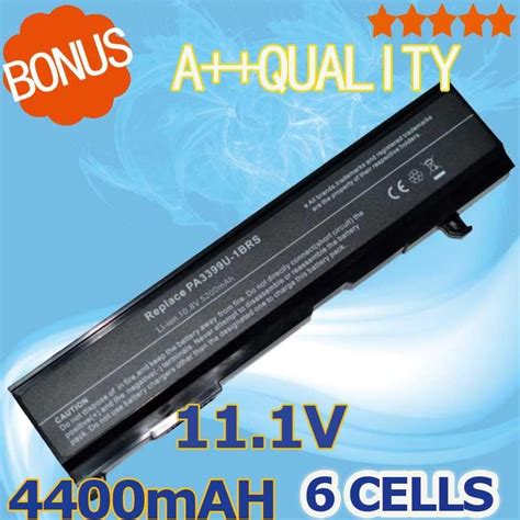 Lithium ion Battery Satellite m80 S3084 PA3399U 2BRS Doc