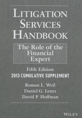 Litigation Services Handbook The Role of the Financial Expert 2013 Supplement Kindle Editon